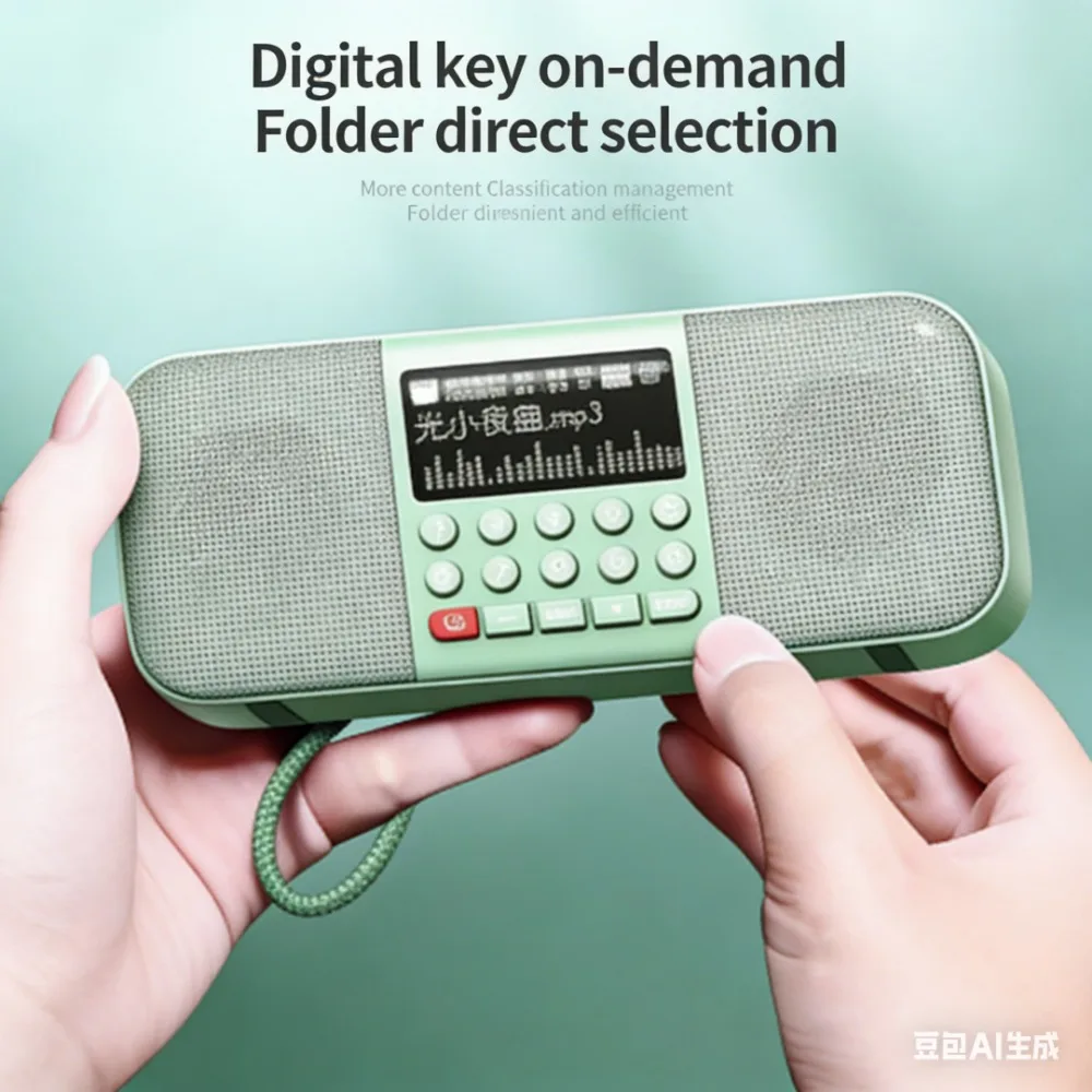 

Портативная легкая Bluetooth-колонка с ремешком, беспроводной саундбар, несколько цветов, цифровое воспроизведение по запросу и питание от USB, для путешествий