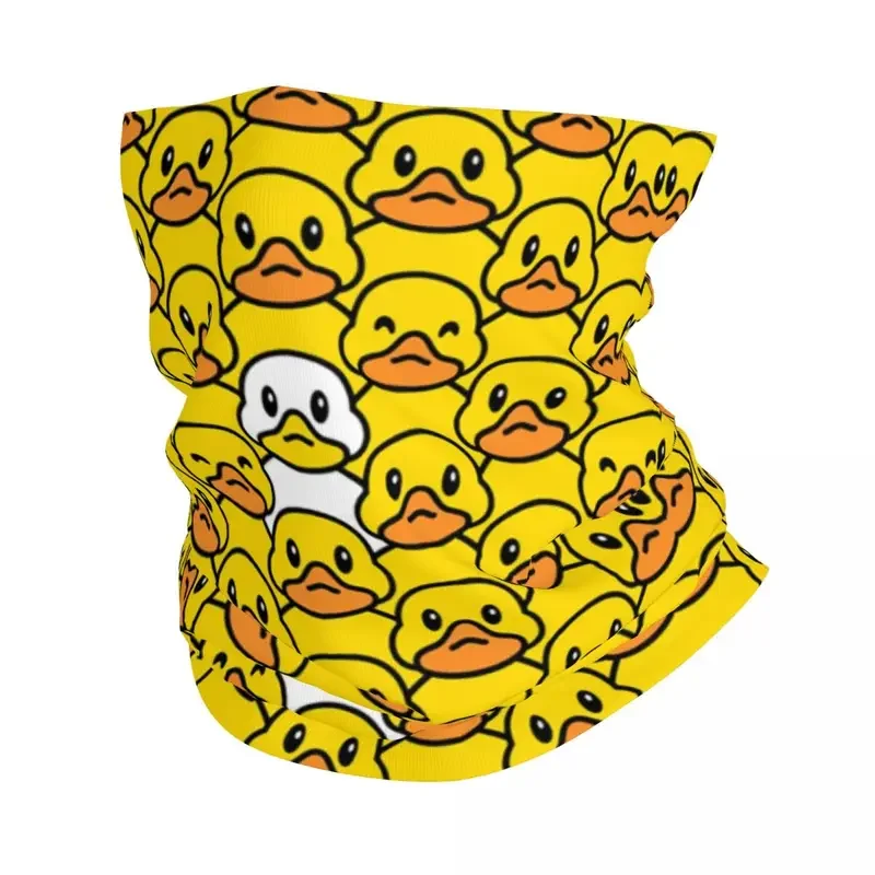 Unisex Classic Cartoon Rubber Duck Neck Warmer, Windproof Wrap, Cachecol de rosto para caminhadas, Gaiter Headband, Inverno