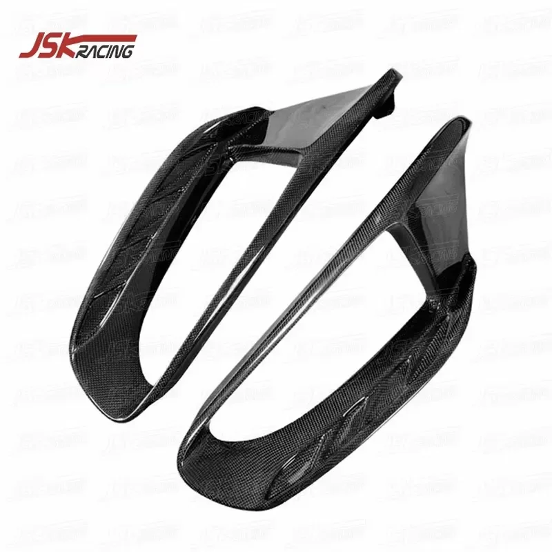 PISTA STYLE CARBON FIBER SIDE VENTS AIR VENT for 2015-2018 FERRARI 488 GTB SPIDER