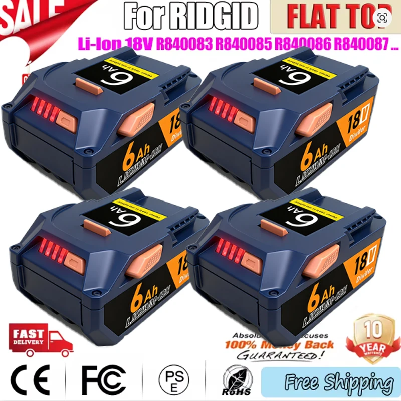 8AH Li-Ion 18V For …