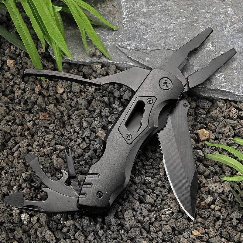 13-in-1Multi-function Multifunctional Folding Pliers Outdoor Tool Combination Bottle Opener Portable Camping Equipment