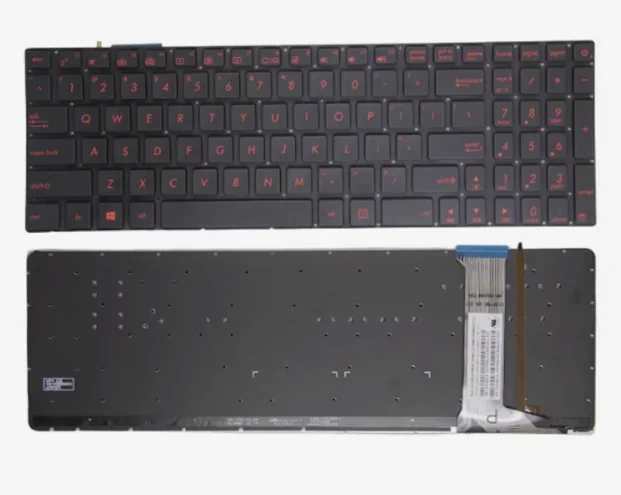 

red backlit US new laptop keyboard for ASUS ZX50J/XJ ZX50JX GL552J GL552V G552VM G552VX