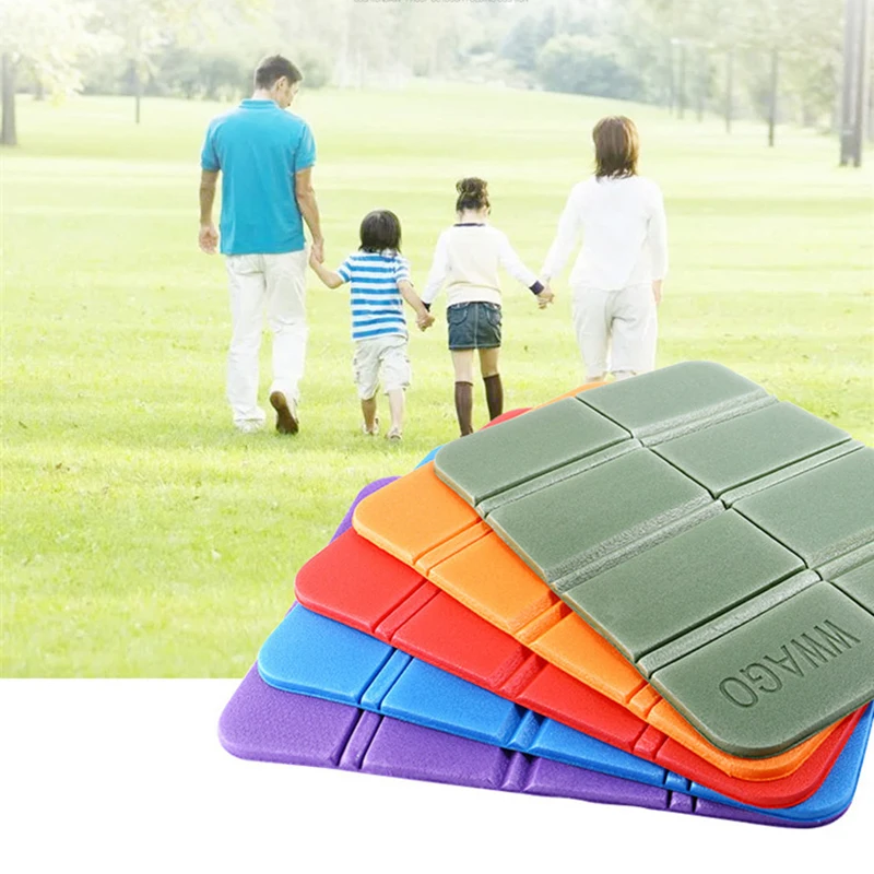 

10 Colors Foam XPE Folding Cushion Beach Camping Moistureproof Mat Outdoor Portable Waterproof Small Picnic Pad