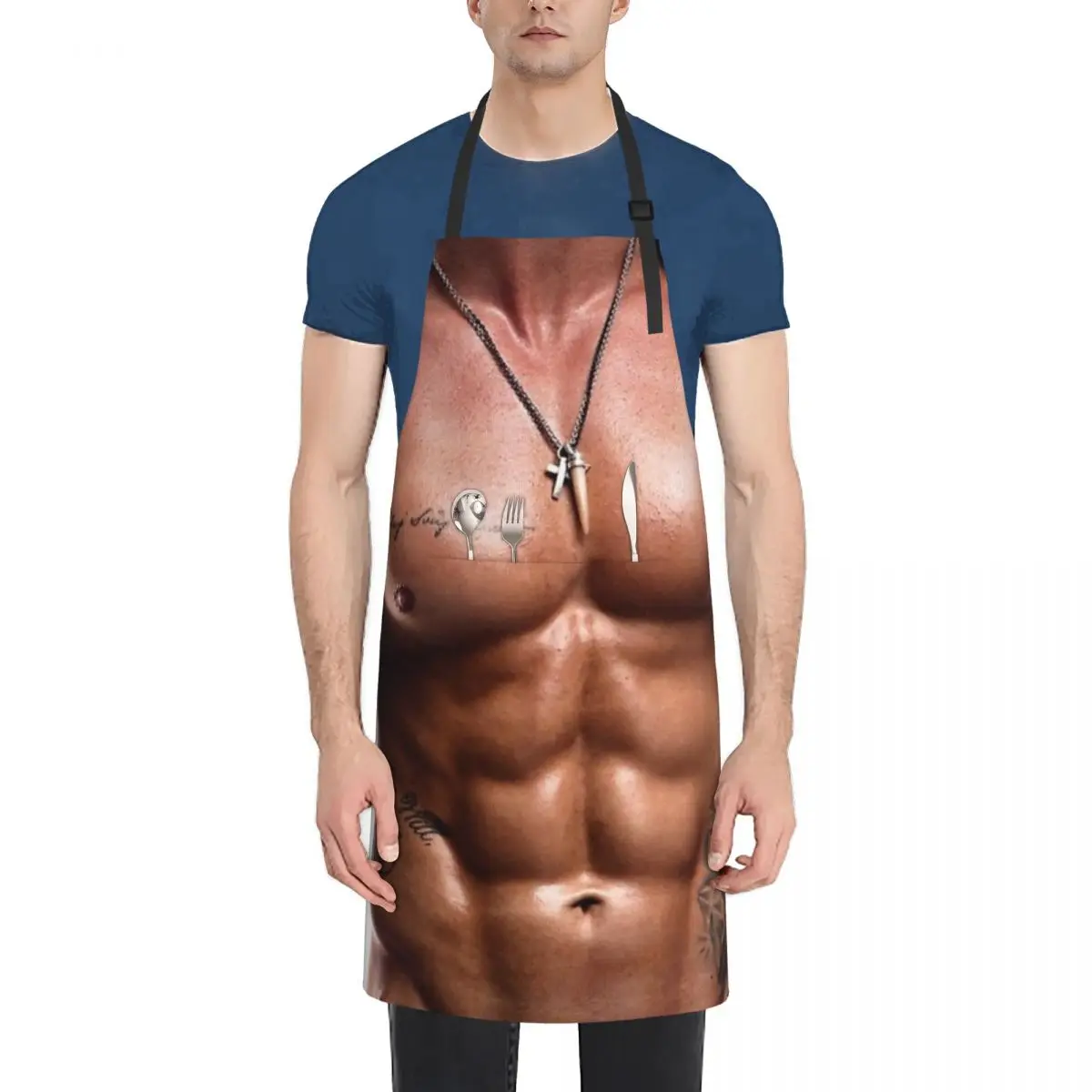 

Body,muscles,man,gym,bodybuilder,bodybuilding Fashion Dacron Kitchen Aprons For Woman Men Chef Work