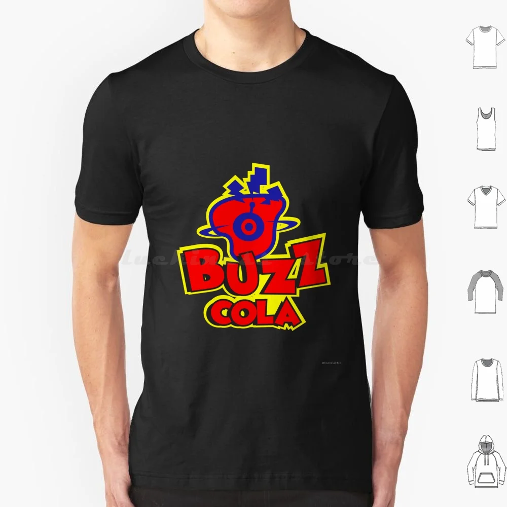 Buzz Cola T Shirt 6xl Cotton Cool Tee The Hit And Run Hit Run Hd Remake Homer Lisa Bart Maggie Marge Video Game Apu Soda Game