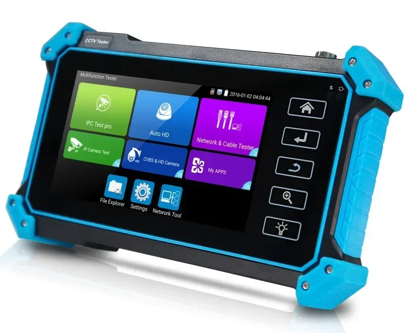 Offre spéciale testeur de caméra de vidéosurveillance testeur ipc 5 pouces 4k tout en un IPC5100plus avec sortie DC12V/testeur de vidéosurveillance POE et traqueur de fil