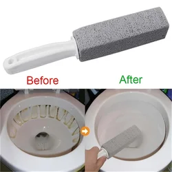 Pumice Stone Toilet Brush Bathroom WC Toilet Cleaning Brush Wand Tile Sink Bathtub Limescale Stain Remove Washing Cleaning Tool