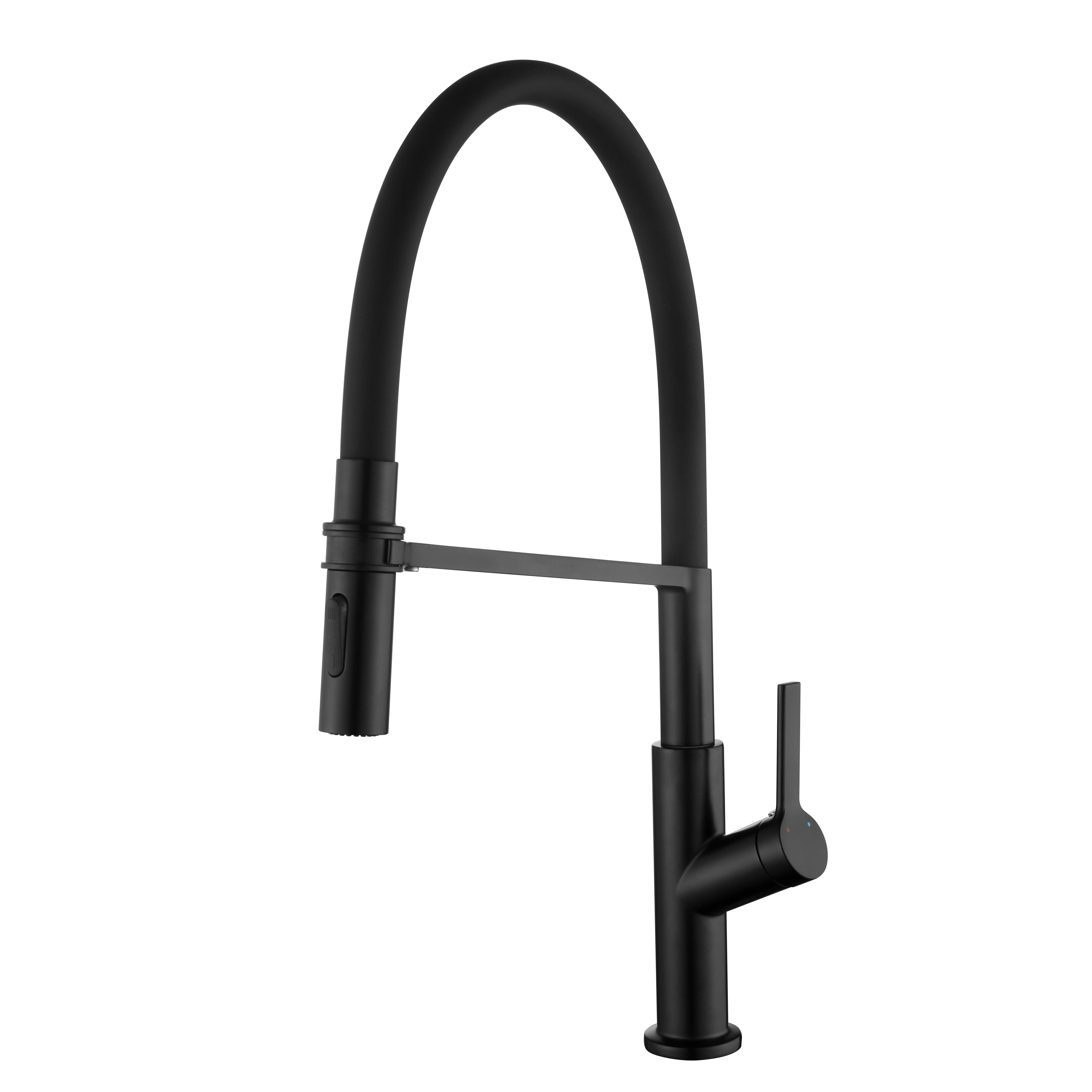 المطبخ الباردة صنبور الماء الساخن منخفضة الرصاص النحاس طريقة المياه خلاط المطبخ الحديث سوينغ بسلاسة قوية ومرنة #3