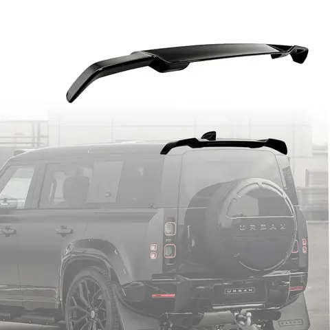 For Land Rover Defender L663 Urban Style Roof Rear Spoiler ，Easy to Apply Paste Tail Wing