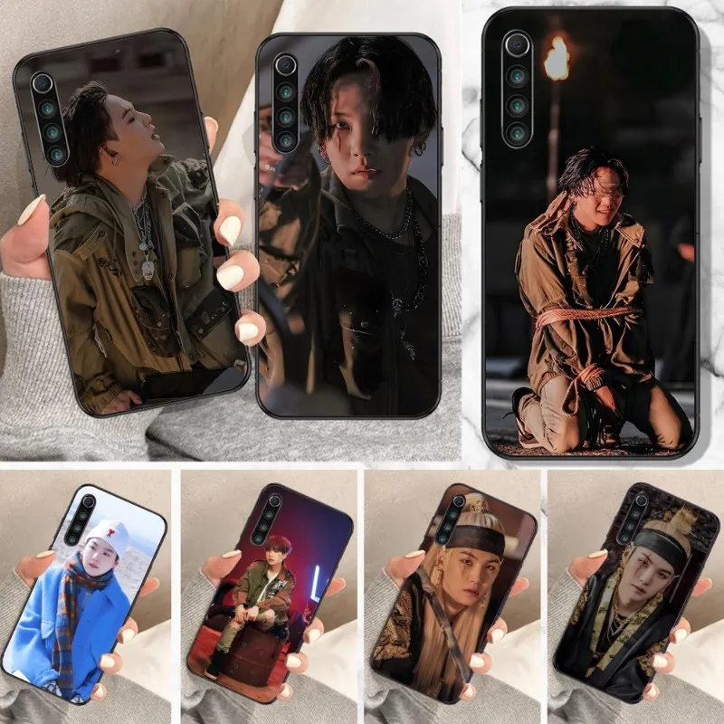 Agust D SUGA Phone Case For Xiaomi Mi 12 12S 12T 11T 10T 9T Lite Pro Ultra Poco F3 F4 X4 GT Soft Black Phone Cover