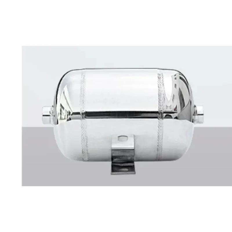 0.2L，0.3L 304 Stainless Steel Small Horizontal Air Compression Tank Vacuum Buffer Air Storage
