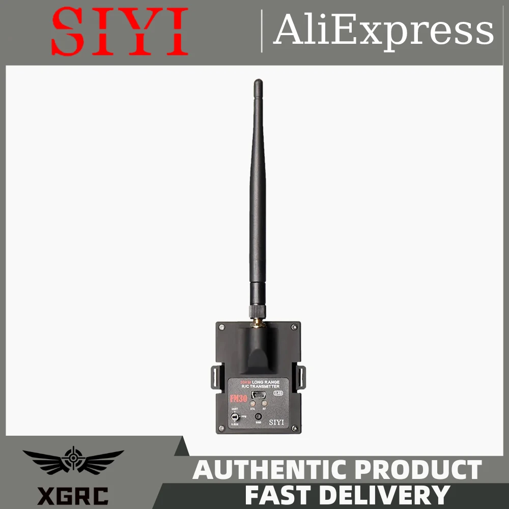 siyi-fm30-transmisor-de-modulo-de-radio-de-largo-alcance-datalink-telemetria-bluetooth-mini-receptor-opentx-expresslrs-24g-30km-rc-avion