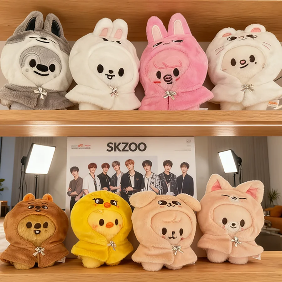 Nouveau SKZOO Stray enfants en peluche poupée porte-clés mignon Animal poupée pendentif en peluche jouet sac pendentif enfants Festival cadeau