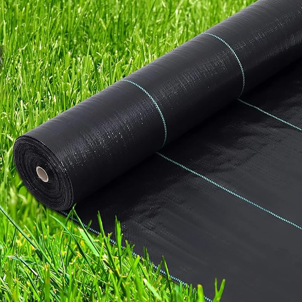 

3*300*3.24oz Weed Barrier Landscape Fabric,Heavy Duty Weed Control Fabric, High Permeability for Flower Bed Ground Cover