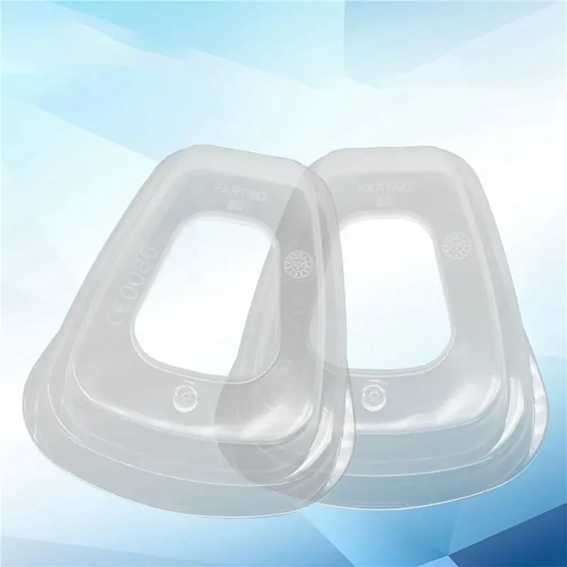 Hot 501 Filter Retainer For Reusable Respirators,Filter Box Uses Gas Mask Elements Accessories,30PCS