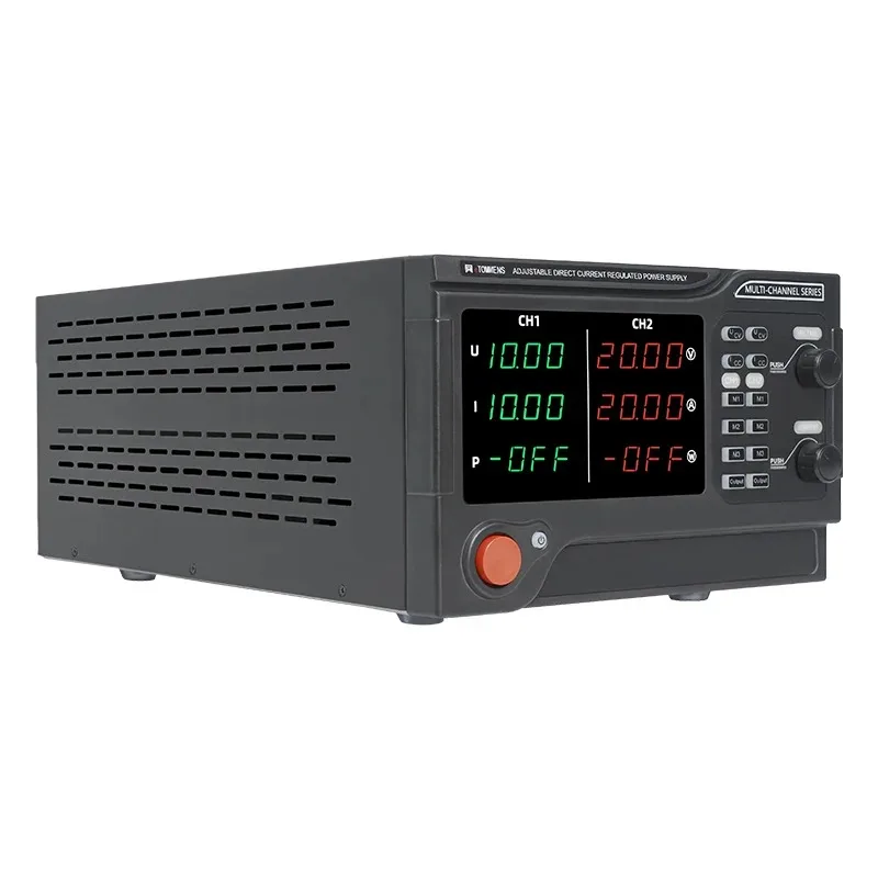 2025 New Dual Channel 500W-1200W Programmable Switching DC Power Supply | Adjustable Output | LED Display | OPP Protection