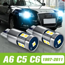 2pcs For Audi A6 C5 C6 1997-2011 LED Parking Light Clearance Lamp 2001 2002 2003 2004 2005 2006 2007 2008 2009 2010 Accessories