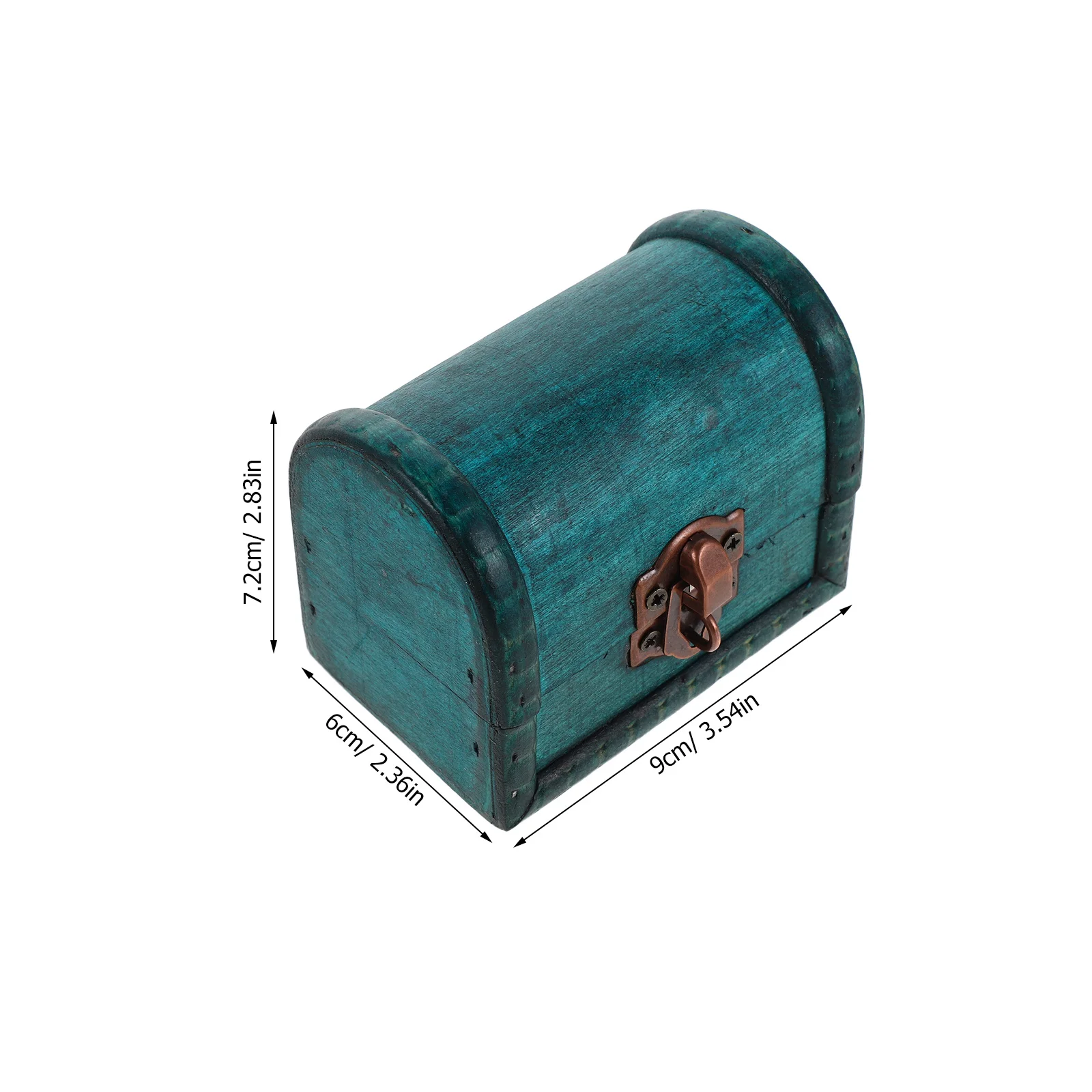 Kotak Perhiasan Kayu Antik, Kotak Kenangan Rustic yang Dapat Dikunci, Tempat Perhiasan, Kotak Cincin, Kotak Kenangan Kayu