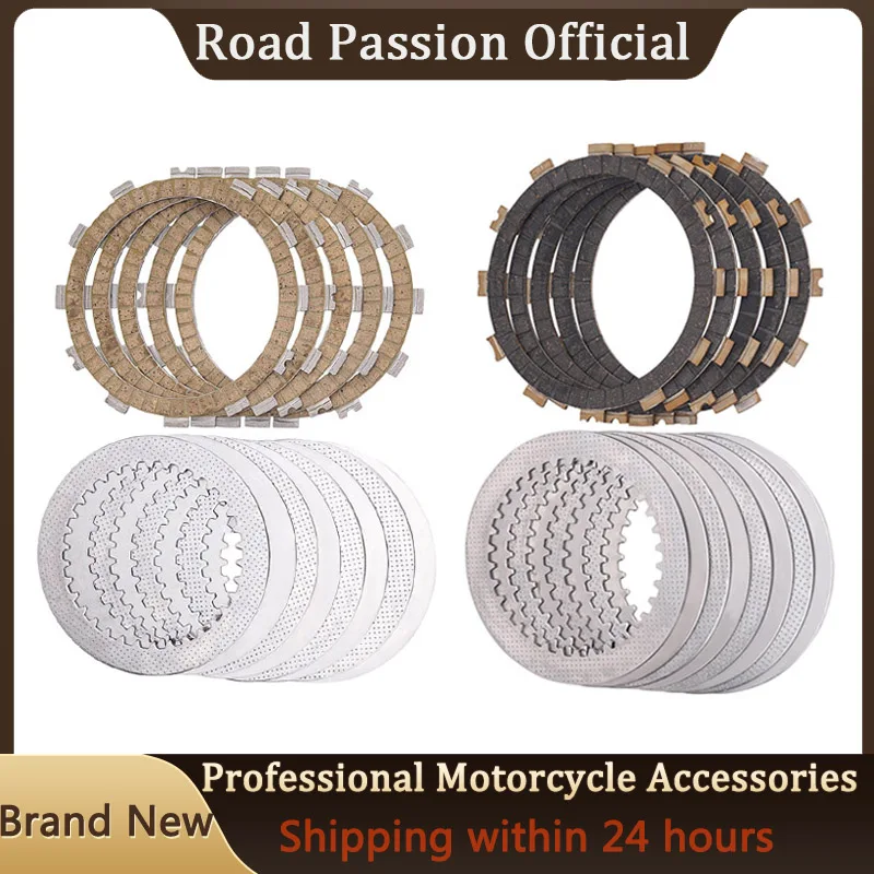 

Motorcycle Clutch Friction Plates & Steel Plate Kit For Kawasaki BJ250 Estrella RS Custom ZR250 Balius ZX250 ZXR250 ZXR250R