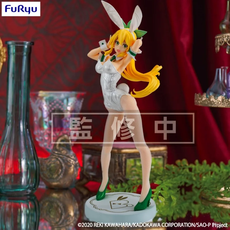 

In Stock Genuine Stock Furyu Bicute Bunnies Sword Art Online Leafa Rabbit Girl Height 26cm Figure Anime Toy Collection