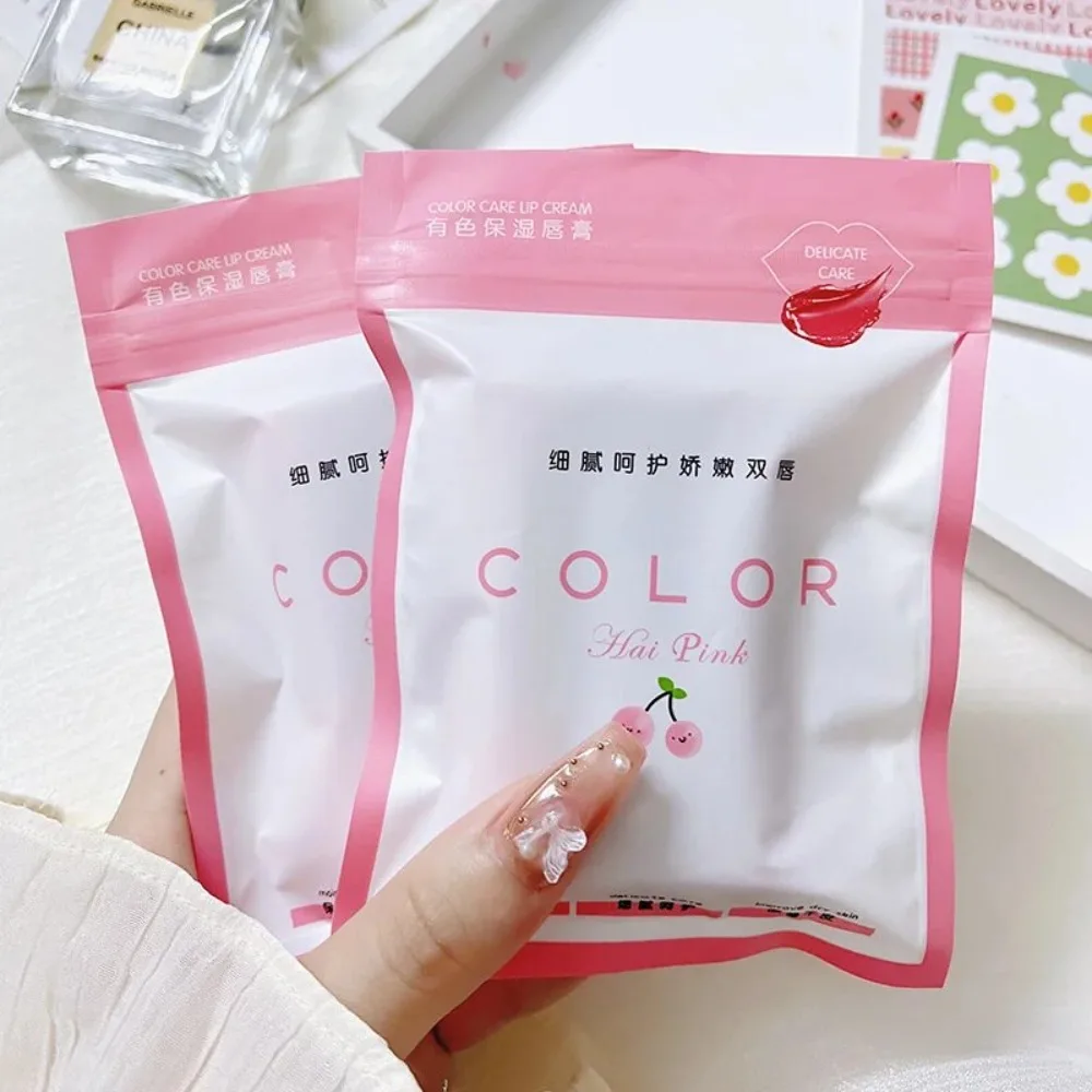 1/3 قطعة خطوط الشفاه الطبيعية تتلاشى ترطيب بلسم الشفاه يسهل حملها مكافحة تكسير ملون أحمر الشفاه كل مباراة أحمر الشفاه الصغيرة النساء #3