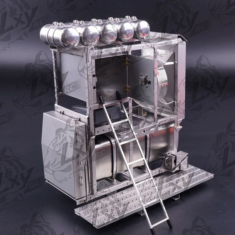 

1:14th Scale Metal Simulation Metal Equipment Rack for Tamiya RC Truck SCANIA 770S R620 VOLVO BENZ Arocs MAN TGX Car Accessories