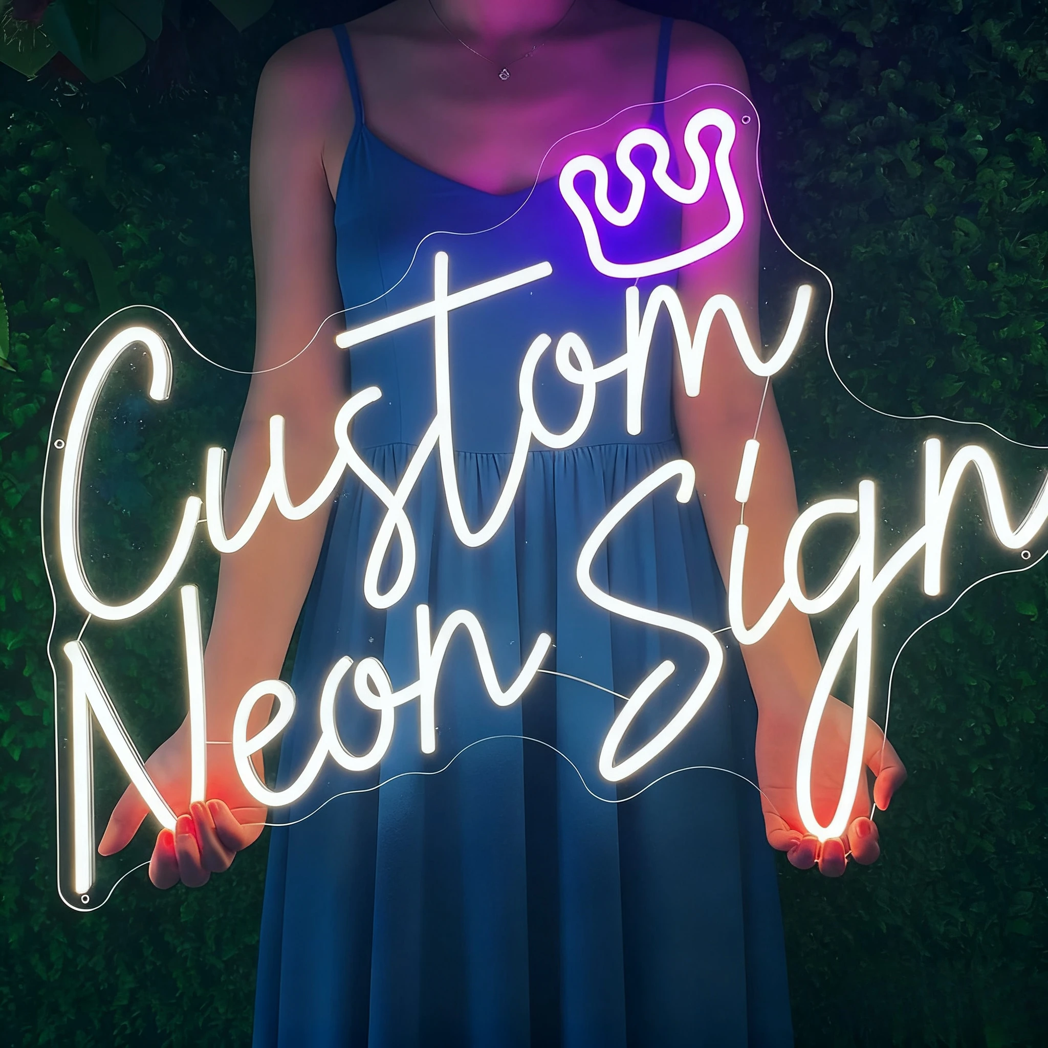 

Изготовленная на заказ двухлинейная неоновая вывеска — персонализация в комплекте | Отличительный декор для свадьбы, дома, бизнеса и милых детей/Рождественских подарков