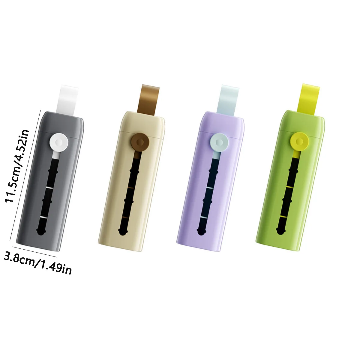 Travel Pill Organizer 3 Compartments with Lids Mini Portable Tablets Container for Vitamins Medicines Small Pocket Medicine Case