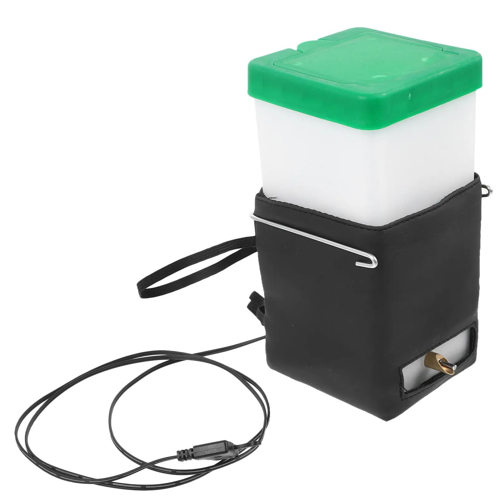 

Rabbit Hamster Heated Water Bottle Plastic Pets Waterer Automatic Thermostat Constant Temperature Water Dispenser