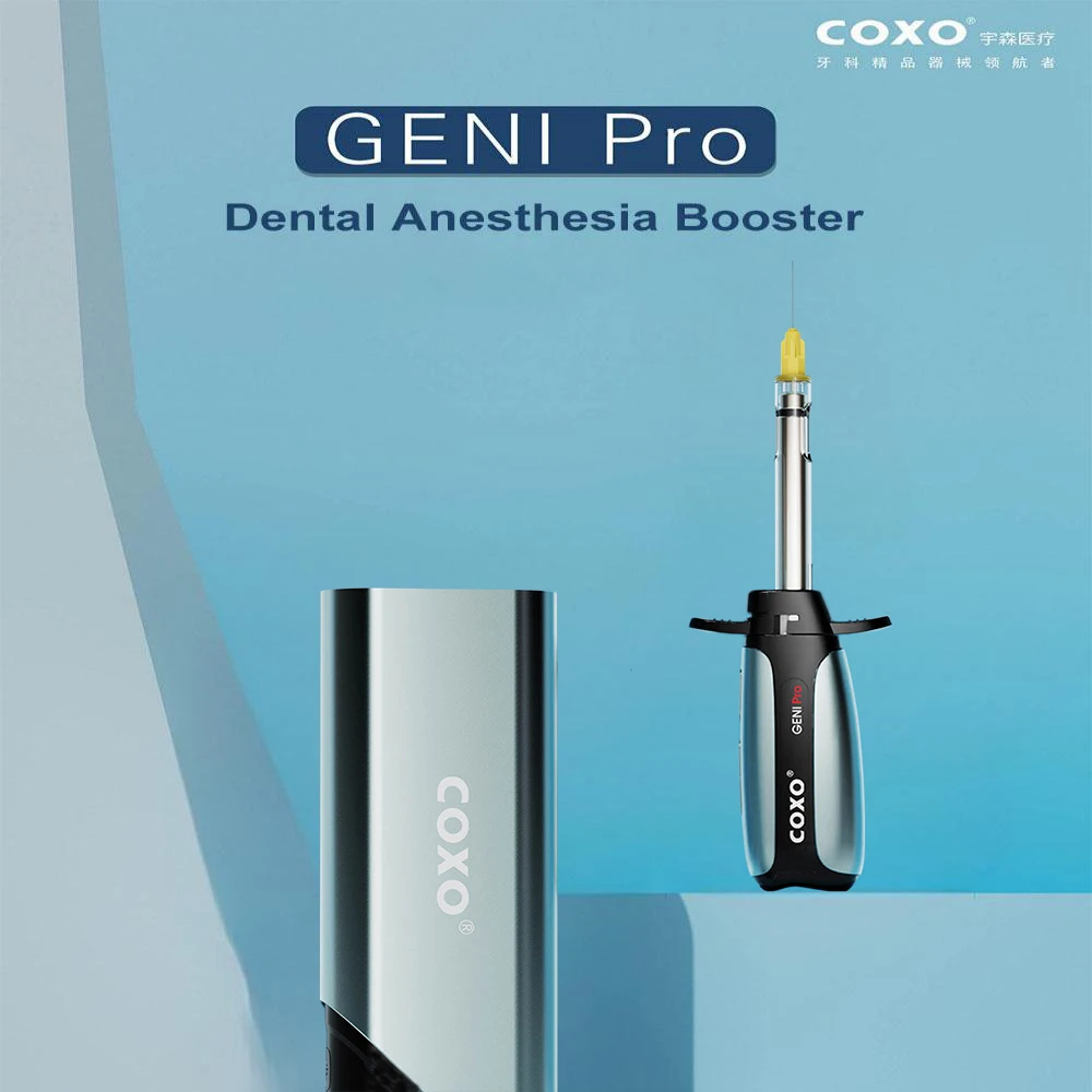 Injecteur d'anesthésie dentaire COXO GENI Pro, anesthésie locale orale indolore, écran LCD, équipement dentaire