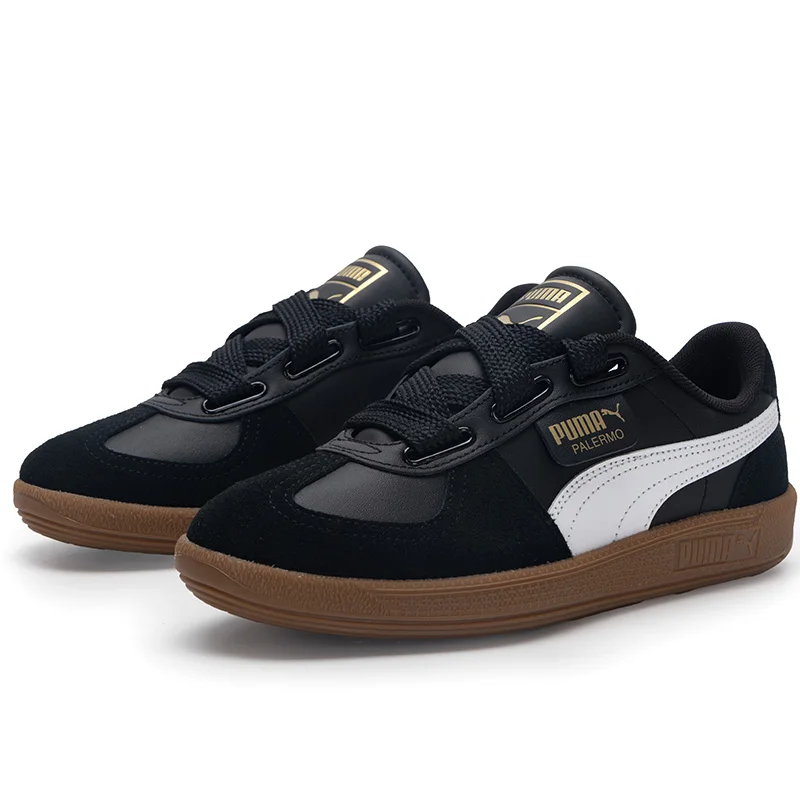 

Puma Palermo Wide Lace Sd Женские кроссовки Модные кроссовки в стиле ретро Легкая износостойкая повседневная обувь 402109-02