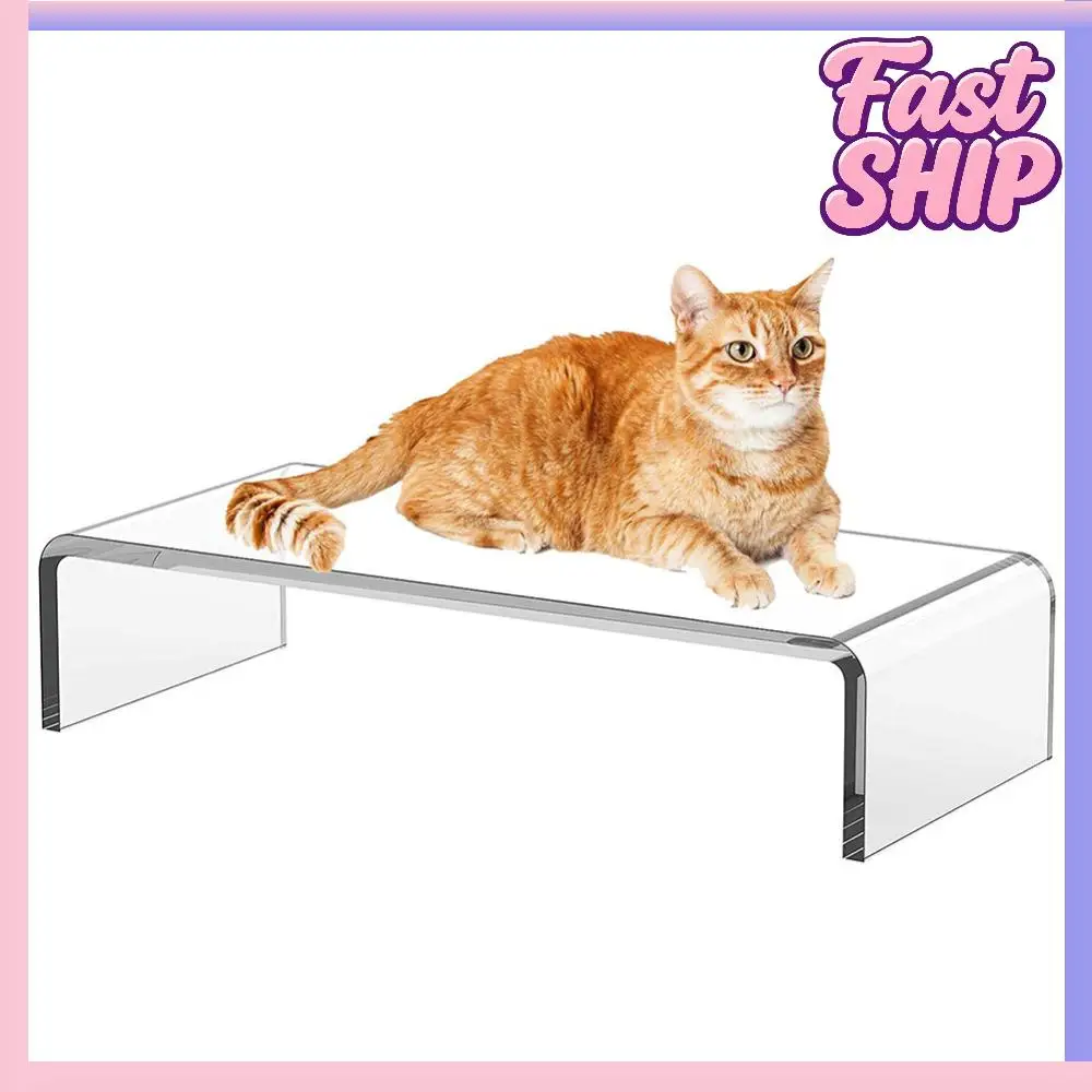 

Акриловая подставка для монитора, подставка для ноутбука, настольная подставка для компьютера, подставка для ноутбука/ПК/мультимедийного монитора, офисные принадлежности