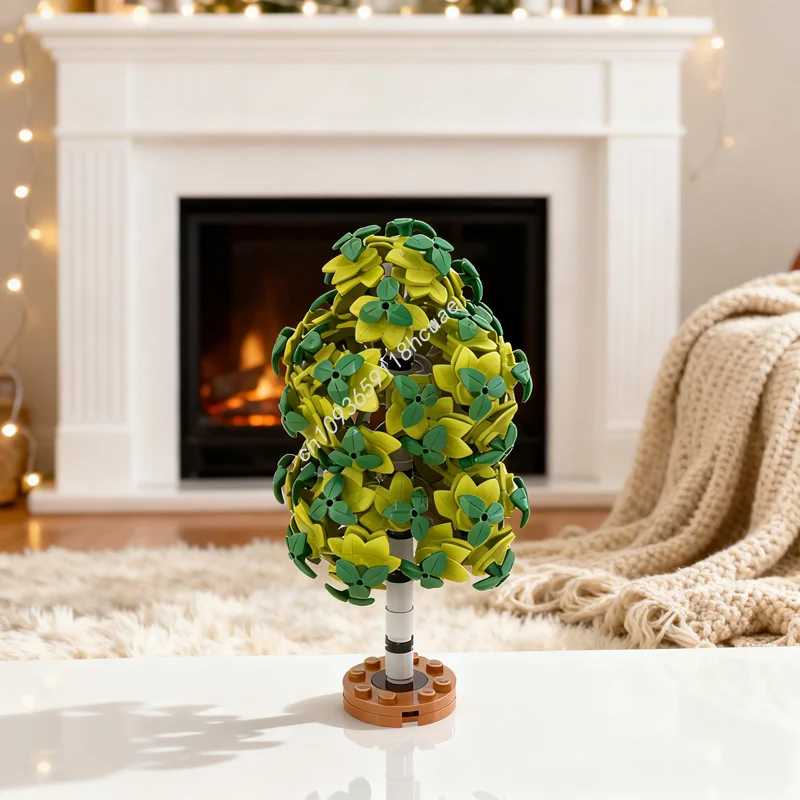 

199pcs MOC Botanicals Birch Model Building Blocks Construction Assemble Creative Toy DIY Education Brick Christmas Gift Idea