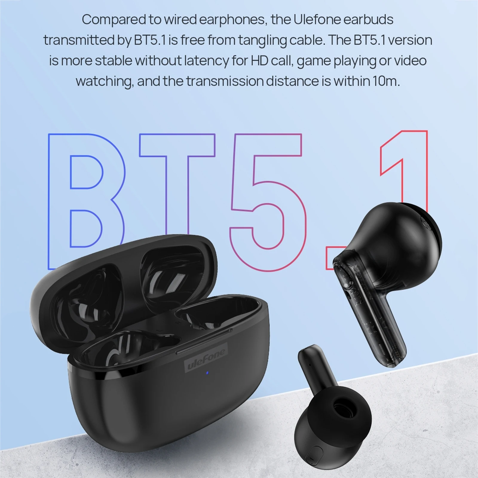 Original Ulefone Buds TWS True Wireless Bluetooth Earphone