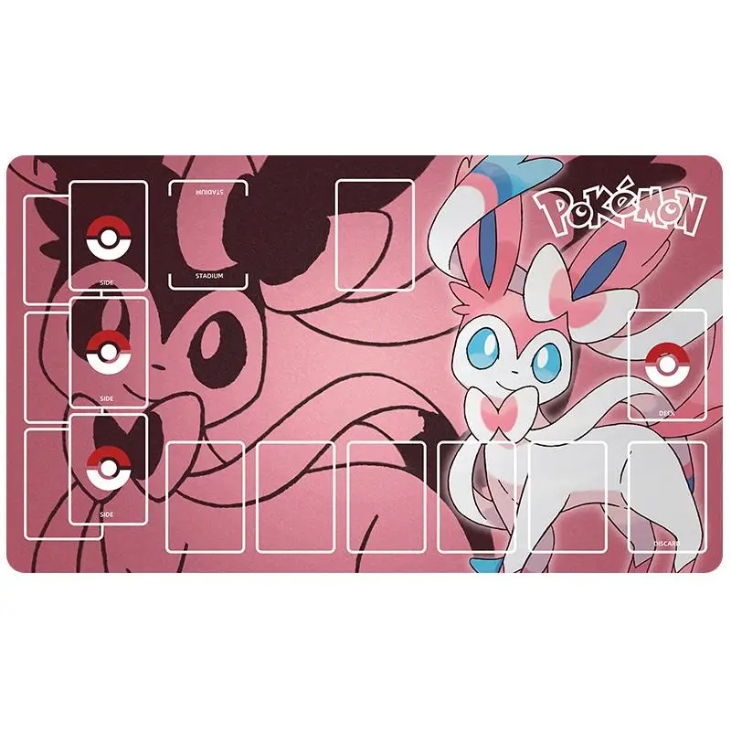 Charizard Card Pad, Ptcg, Mewtwo, SylLion, Gengar, Rayquatro, Caoutchouc, Figurines d'action de bricolage, Collection de jeux, Disque de duel, Cadeau pour un ami