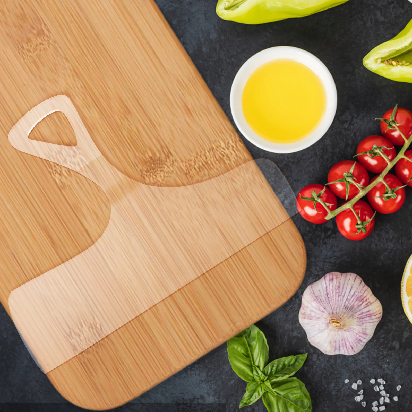 

1pcs Clear Acrylic Cutting Board Handle Template Reusable Kitchen Tool Woodworking Charcuterie Board Making Stencil Guide Tools