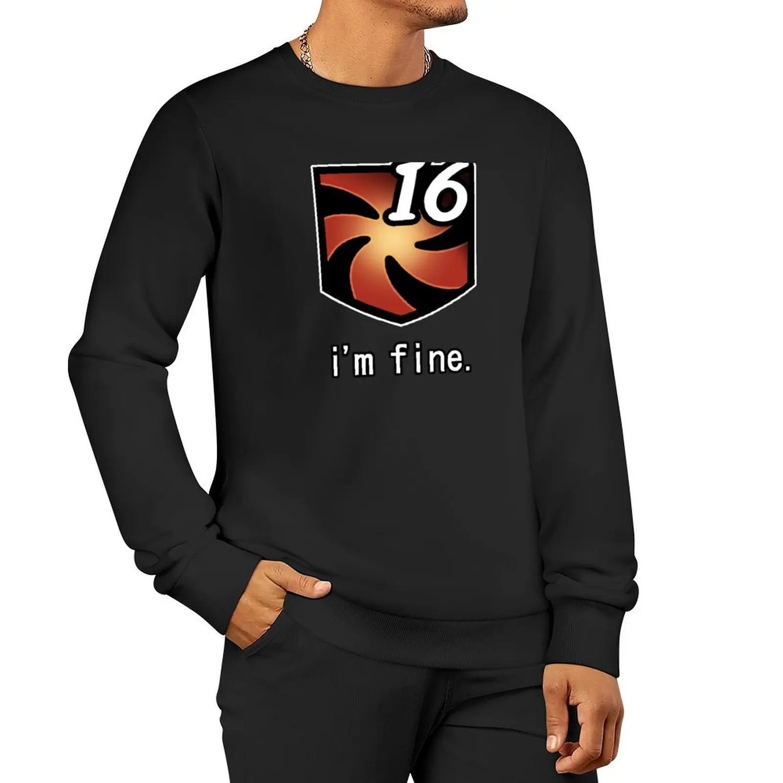 

I'm Fine Vuln Stacks [FFXIV] Sweatshirt male clothes korean style clothes new in hoodies & sweat-shirt