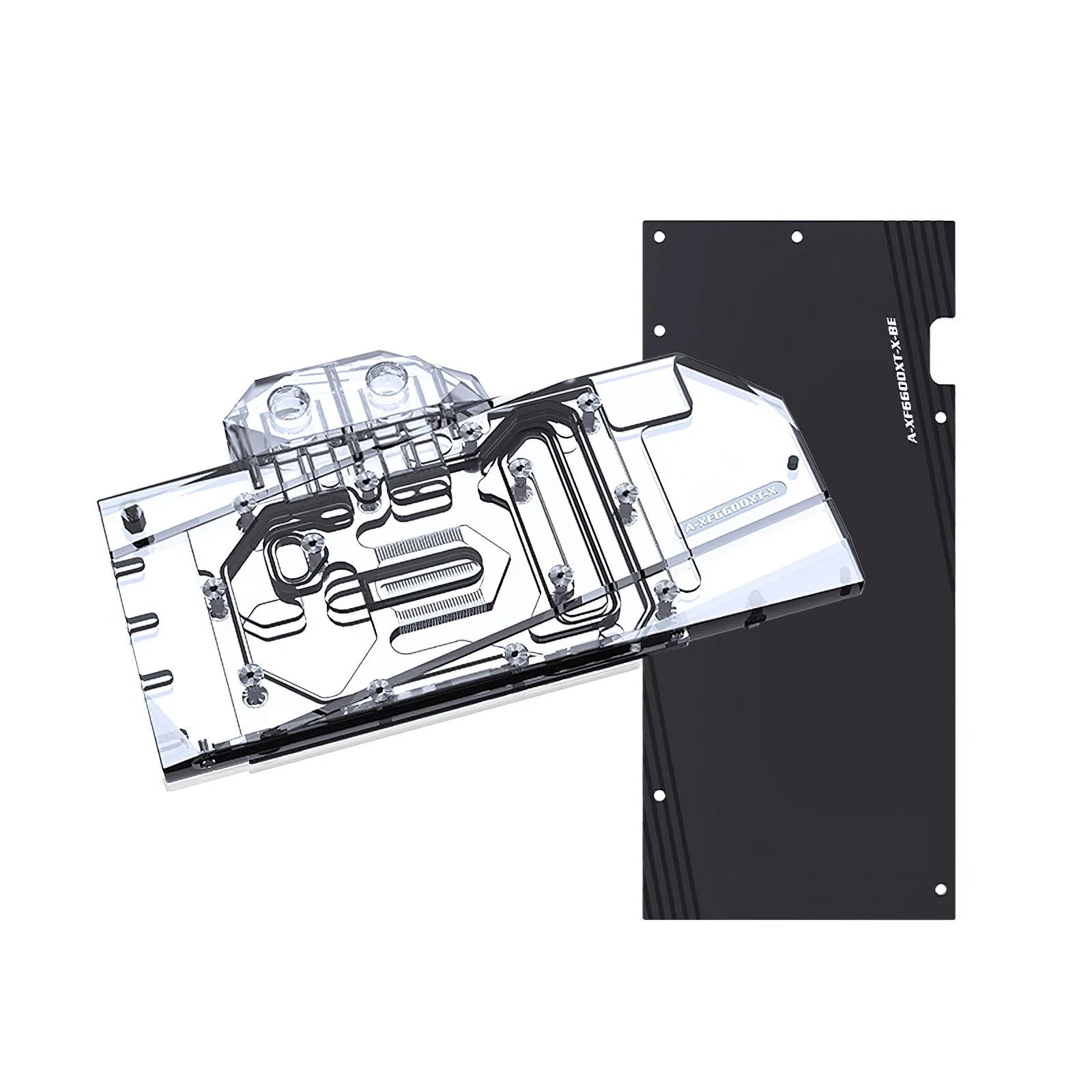 Bykski Water Cooling GPU Block for XFX RX 6600 XT A-XF6600XT-X