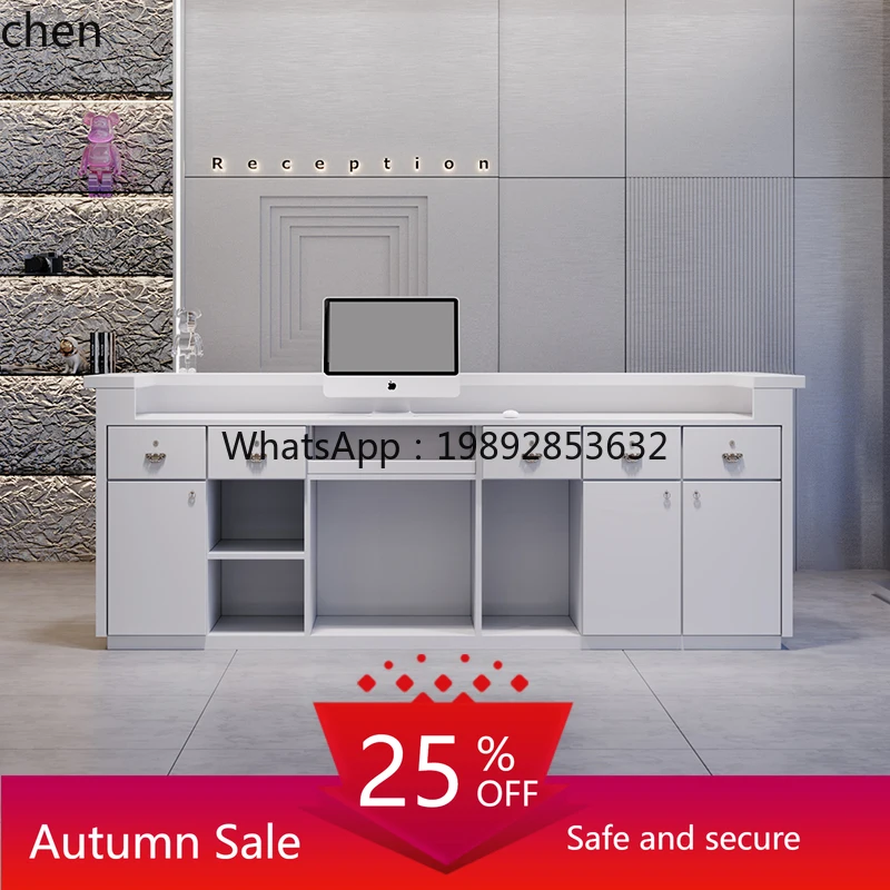 

stainless steel front desk clothing store hairdresser gym checkout page dance studio reception desk pub bar