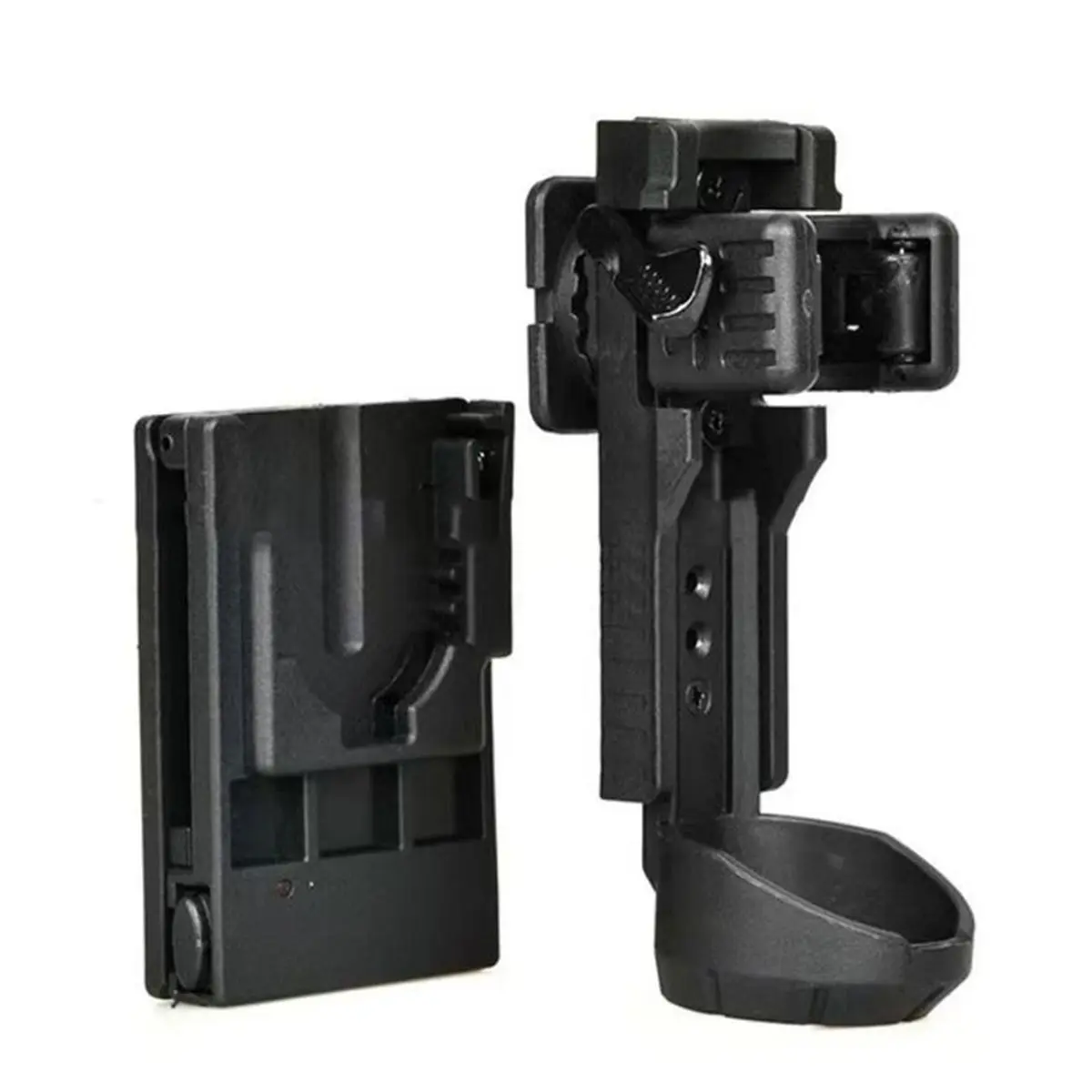 Happy New- 360° Degree Rotating Flashlight Quick Draw Portable Belt Holder Unbreakable Flashlight Cover