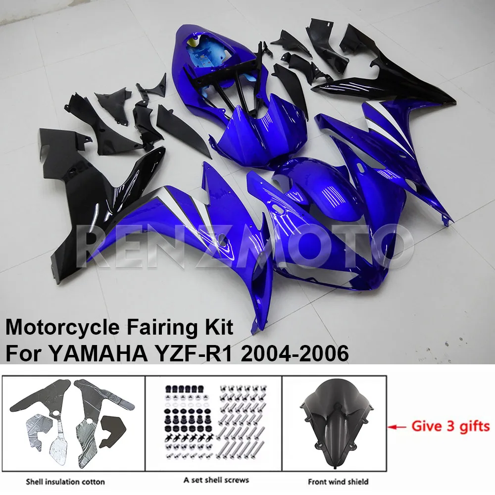 

Y1005-103a Motorcycle Fairing Set Body Kit Plastic For YAMAHA YZF-R1 2004-2006 Accessories ABS Injection Bodywork