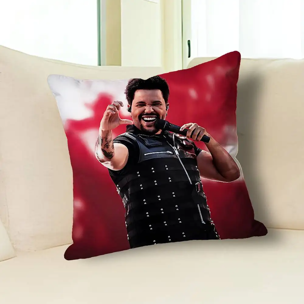 The W-Weeknd 2026 Concert Various Sizes Square Pillow Case For Car Home Bedchamber Decor Custom Valentine gift