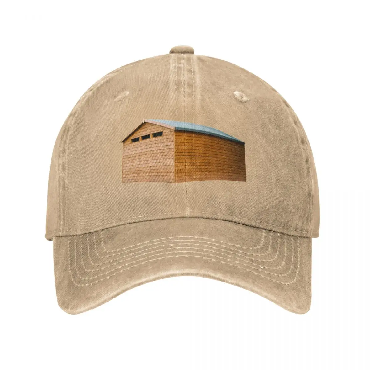 Garden Shed Natural Wood Baseball Cap fashionable Beach Outing Rave Boy Women's