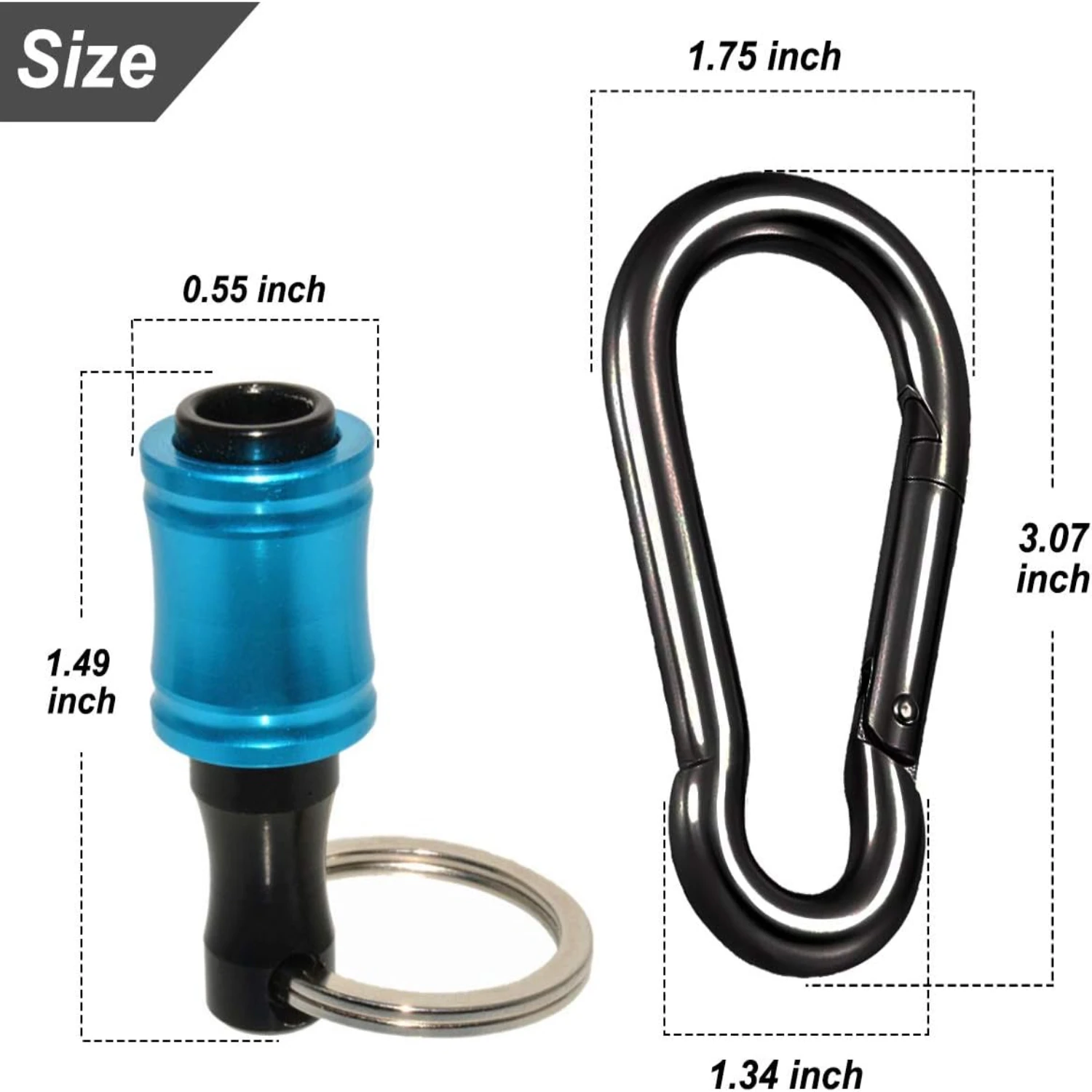 Высококачественный обновленный портативный адаптер Saipe из алюминиевого сплава, 6 шт., набор винтов-адаптеров для ключей с быстроразъемной удлинительной планкой - комплект для Dr