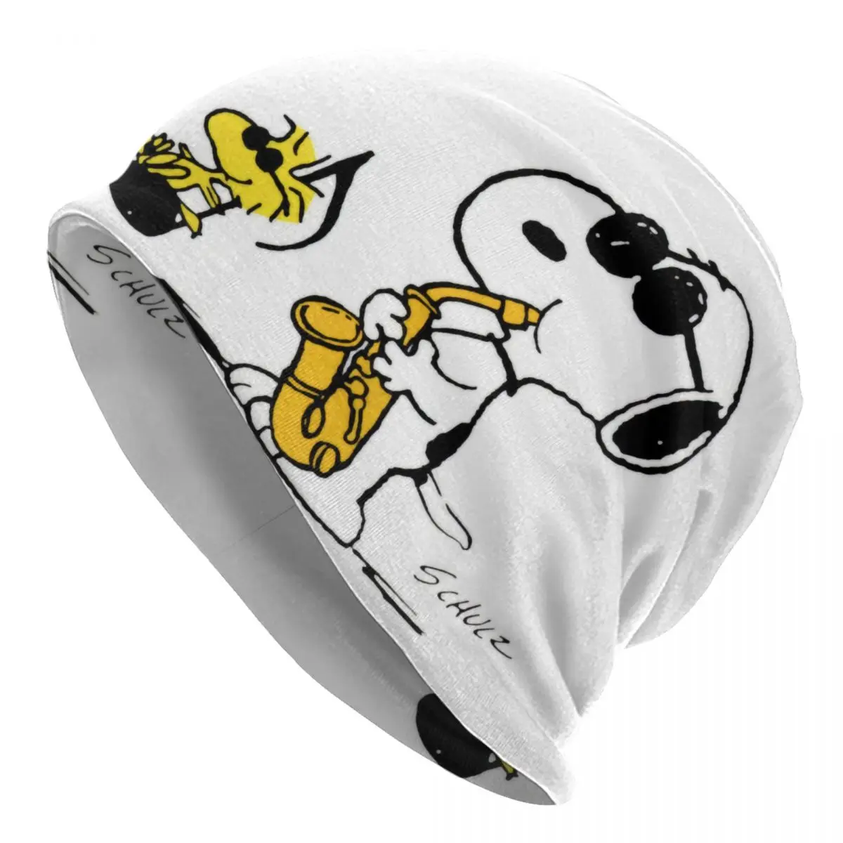 

Cartoon Manga Snoopy Woodstock Beanie Cap Unisex Winter Warm Bonnet Femme Knit Hats Outdoor Ski Anime Dog Skullies Beanies Hats