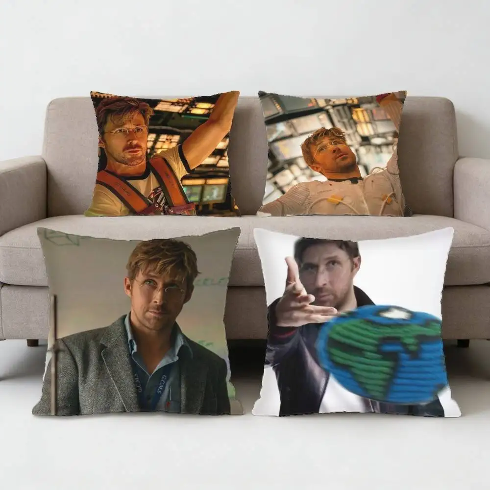 P-Project Hail Mary Ryan Gosling Pillow Case for Sofa Living Room Home office Decor Protective Cover