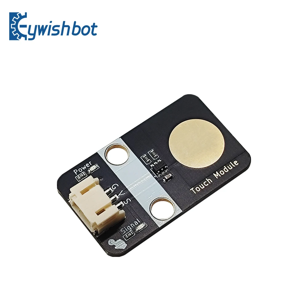 Touch sensor, touch button module, capacitive jog type single key touch switch sensing compatible arduino\microbit\ESP32