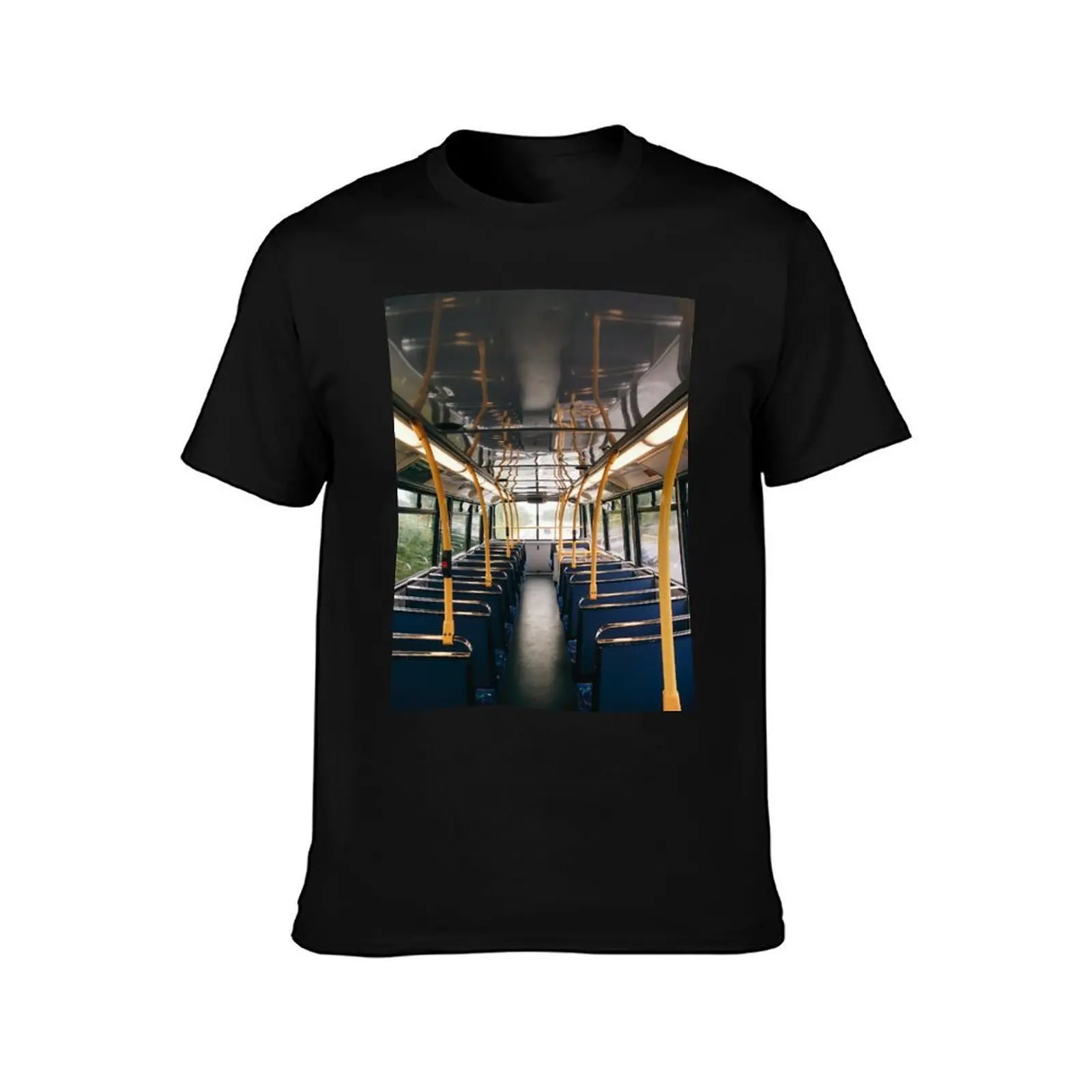 Empty Bus T-Shirt Casual Basic Short Sleeve T-Shirt