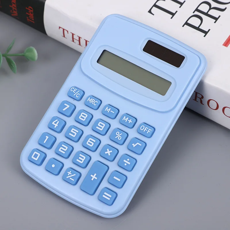 Simple Mini Calculator Stationery Office Use High Appearance Level Calculator Small Portable Calculator
