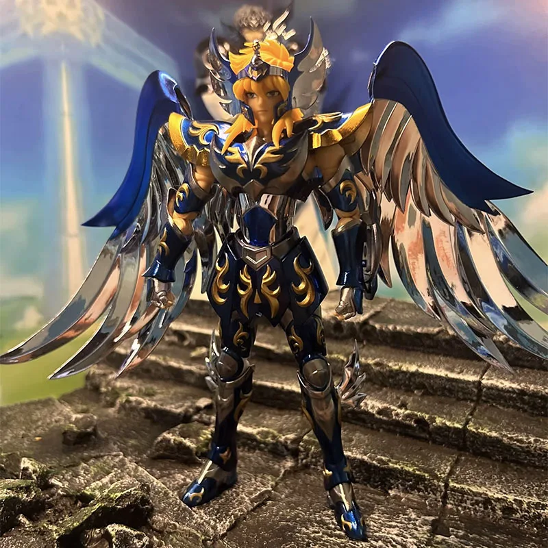 

Saint Seiya Cloth Myth EX God Cloth Action Figure White Bird GT 10 Anniversary Figurine Anime Collection Model Ornament Toys